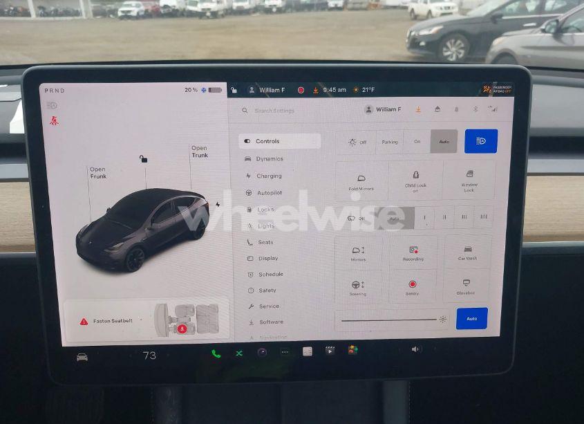 Photo 18 of 2021 Tesla Model Y LONG RANGE DUAL MOTOR ALL-WHEEL DRIVE (VIN 5YJYGDEE3MF190507)