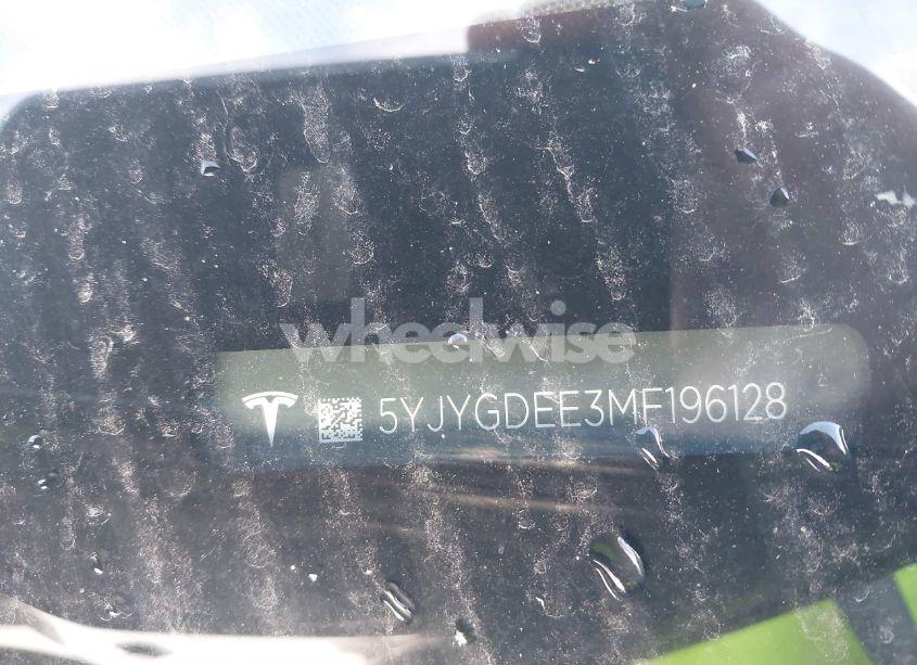 Photo 9 of 2021 Tesla Model Y LONG RANGE DUAL MOTOR ALL-WHEEL DRIVE (VIN 5YJYGDEE3MF196128)