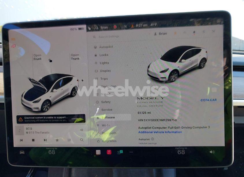 Photo 17 of 2021 Tesla Model Y LONG RANGE DUAL MOTOR ALL-WHEEL DRIVE (VIN 5YJYGDEE3MF299758)