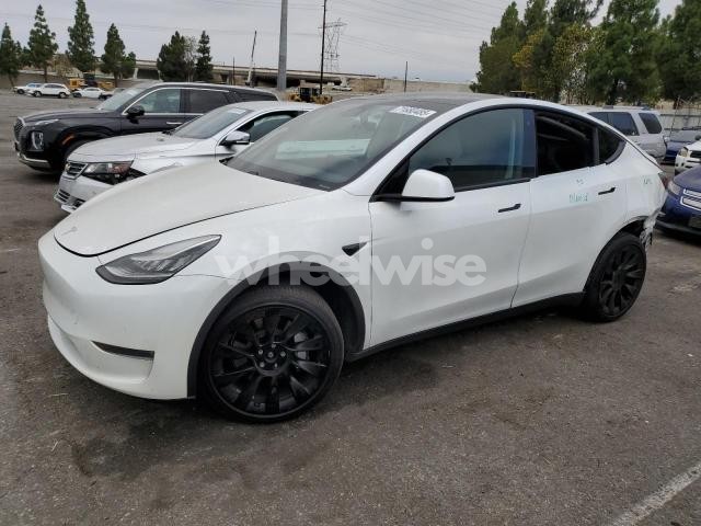 Photo 10 of 2020 TESLA MODEL Y (VIN 5YJYGDEE4LF017318)