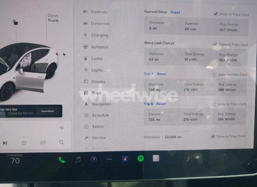 Photo 7 of 2021 Tesla Model Y LONG RANGE DUAL MOTOR ALL-WHEEL DRIVE (VIN 5YJYGDEE4MF151716)