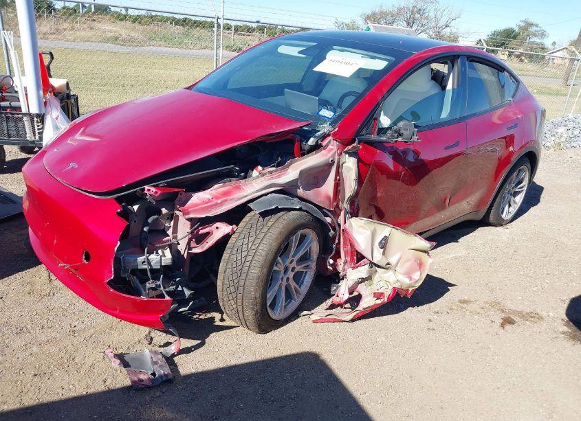 Photo 2 of 2020 Tesla Model Y LONG RANGE DUAL MOTOR ALL-WHEEL DRIVE (VIN 5YJYGDEE5LF049713)