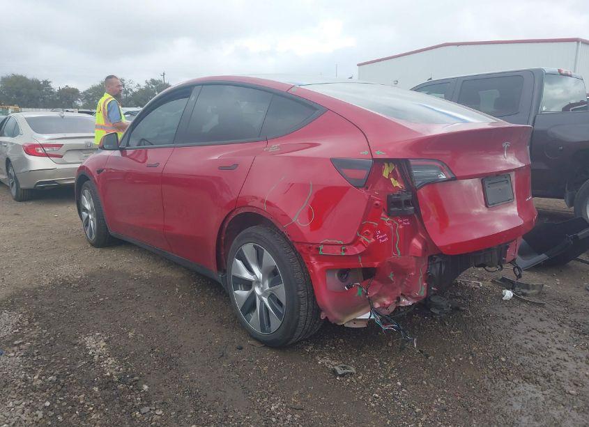 Photo 3 of 2021 Tesla Model Y LONG RANGE DUAL MOTOR ALL-WHEEL DRIVE (VIN 5YJYGDEE5MF083684)