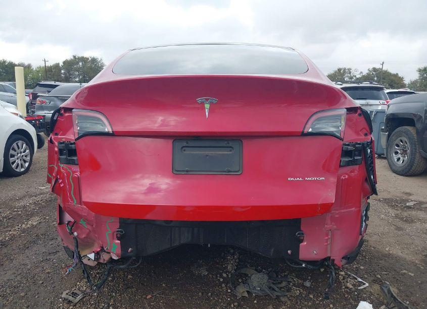 Photo 6 of 2021 Tesla Model Y LONG RANGE DUAL MOTOR ALL-WHEEL DRIVE (VIN 5YJYGDEE5MF083684)