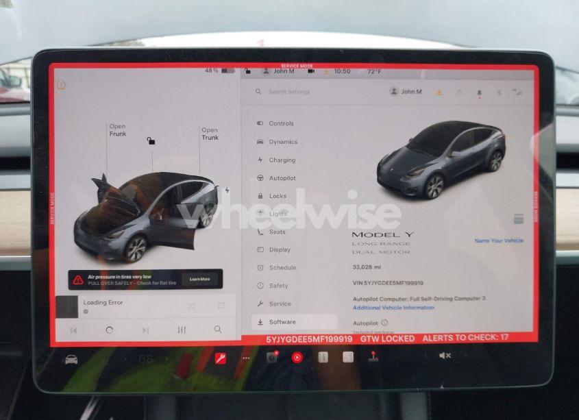 Photo 16 of 2021 Tesla Model Y LONG RANGE DUAL MOTOR ALL-WHEEL DRIVE (VIN 5YJYGDEE5MF199919)