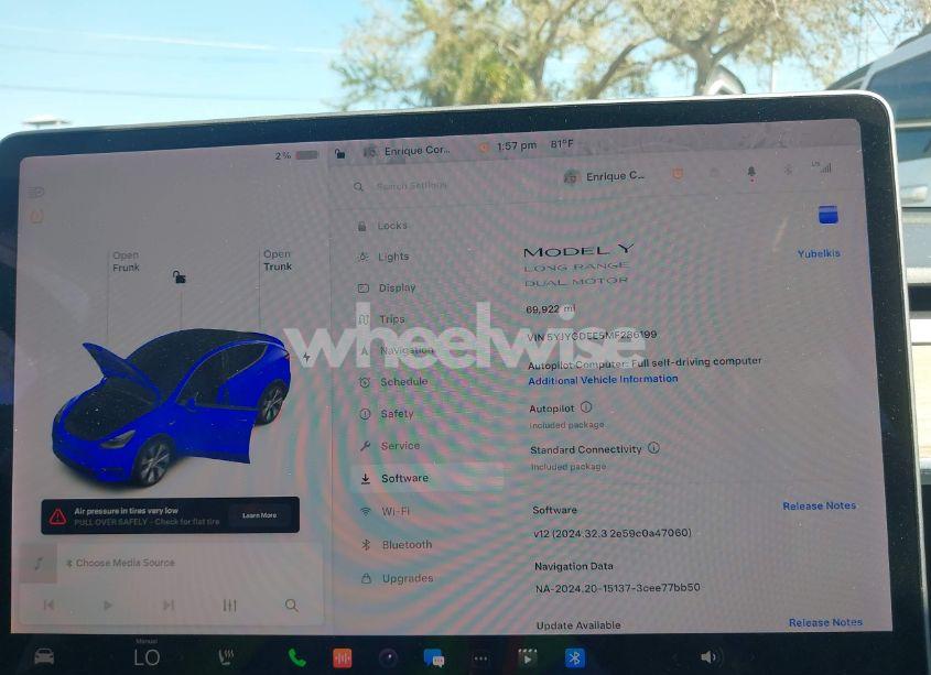 Photo 19 of 2021 Tesla Model Y LONG RANGE DUAL MOTOR ALL-WHEEL DRIVE (VIN 5YJYGDEE5MF286199)
