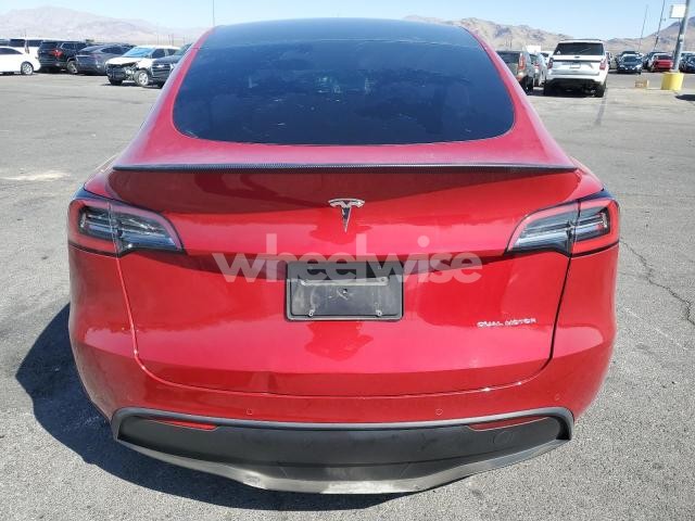 Photo 5 of 2021 TESLA MODEL Y (VIN 5YJYGDEE6MF096413)