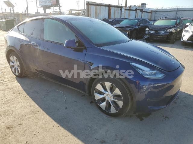 Photo 4 of 2021 TESLA MODEL Y (VIN 5YJYGDEE6MF260470)