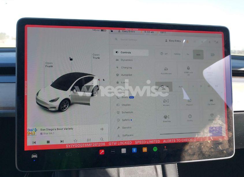 Photo 19 of 2021 Tesla Model Y LONG RANGE DUAL MOTOR ALL-WHEEL DRIVE (VIN 5YJYGDEE6MF281206)