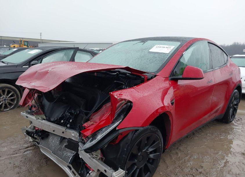 Photo 6 of 2021 Tesla Model Y LONG RANGE DUAL MOTOR ALL-WHEEL DRIVE (VIN 5YJYGDEE6MF300014)