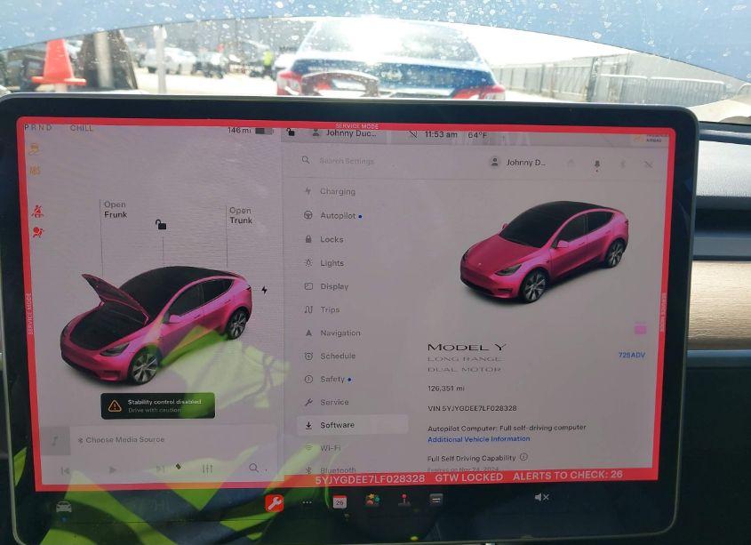 Photo 17 of 2020 Tesla Model Y LONG RANGE DUAL MOTOR ALL-WHEEL DRIVE (VIN 5YJYGDEE7LF028328)