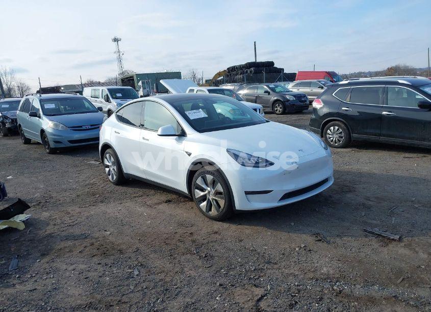 2020 Tesla Model Y LONG RANGE DUAL MOTOR ALL-WHEEL DRIVE (VIN 5YJYGDEE7LF047204) main photo