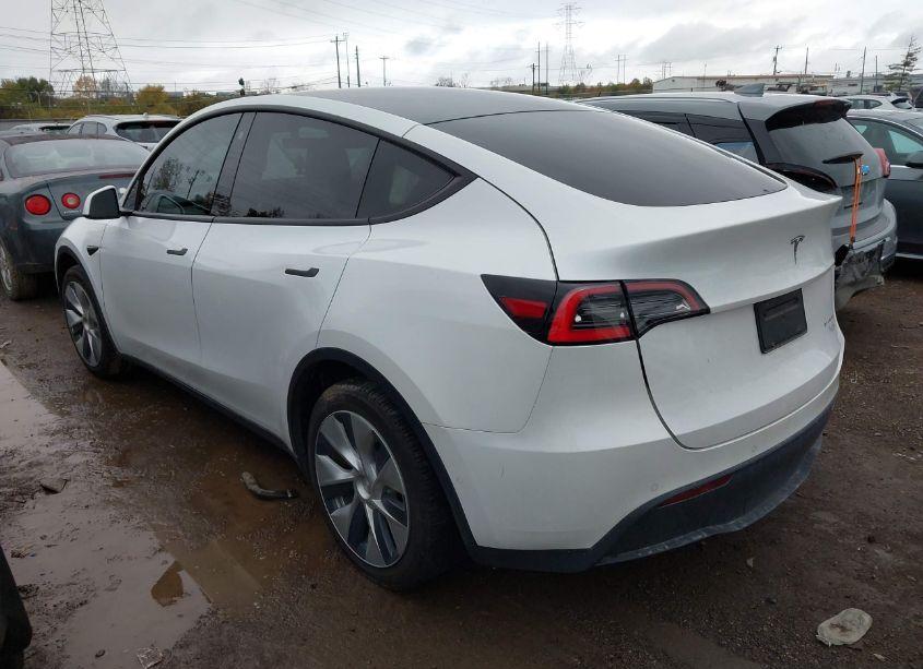 Photo 3 of 2021 Tesla Model Y LONG RANGE DUAL MOTOR ALL-WHEEL DRIVE (VIN 5YJYGDEE7MF083718)