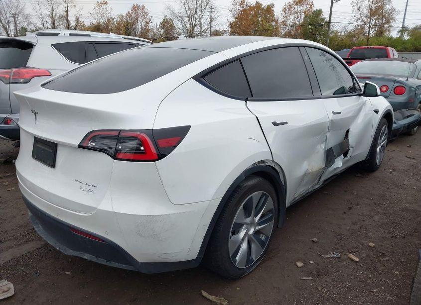 Photo 4 of 2021 Tesla Model Y LONG RANGE DUAL MOTOR ALL-WHEEL DRIVE (VIN 5YJYGDEE7MF083718)