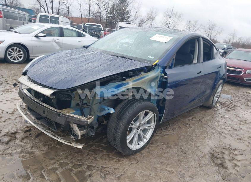Photo 2 of 2021 Tesla Model Y LONG RANGE DUAL MOTOR ALL-WHEEL DRIVE (VIN 5YJYGDEE7MF145652)