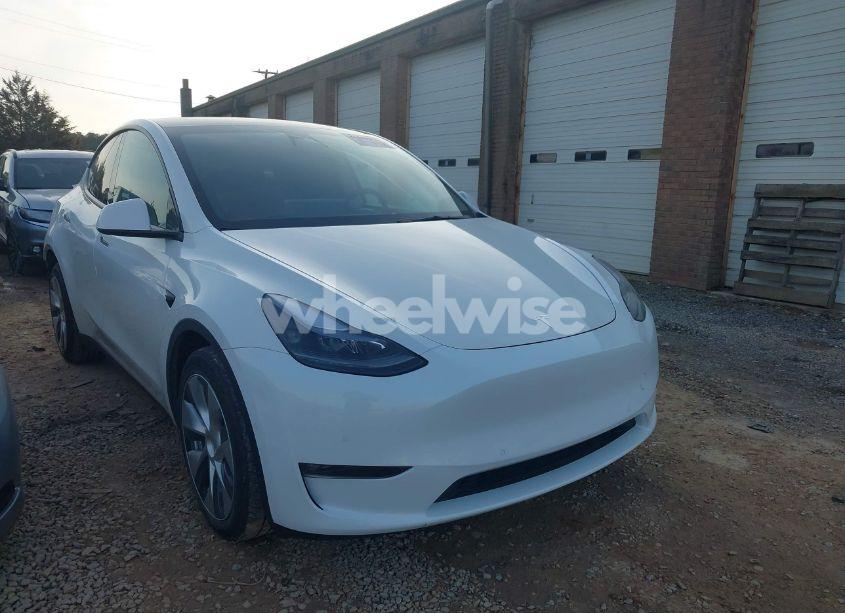 2021 Tesla Model Y LONG RANGE DUAL MOTOR ALL-WHEEL DRIVE (VIN 5YJYGDEE7MF262082) main photo