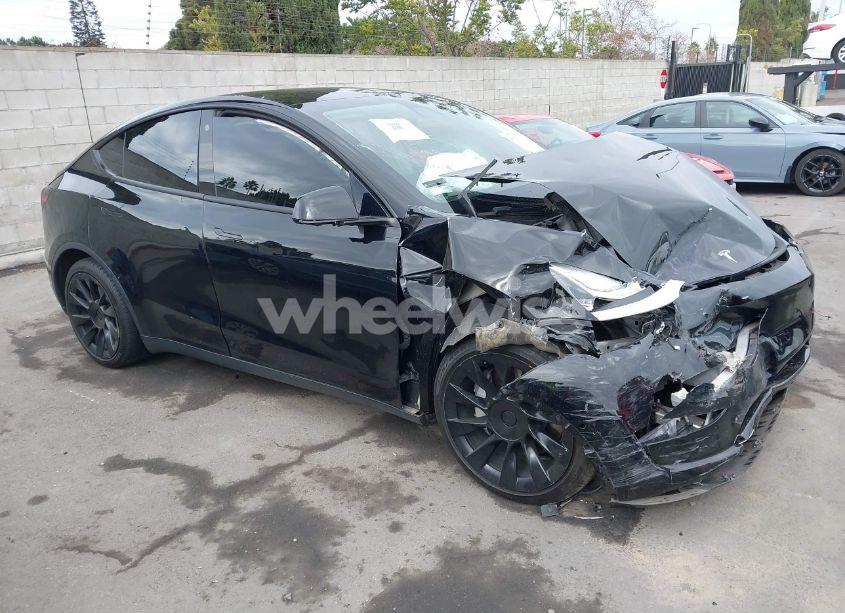 2021 Tesla Model Y LONG RANGE DUAL MOTOR ALL-WHEEL DRIVE (VIN 5YJYGDEE7MF284017) main photo