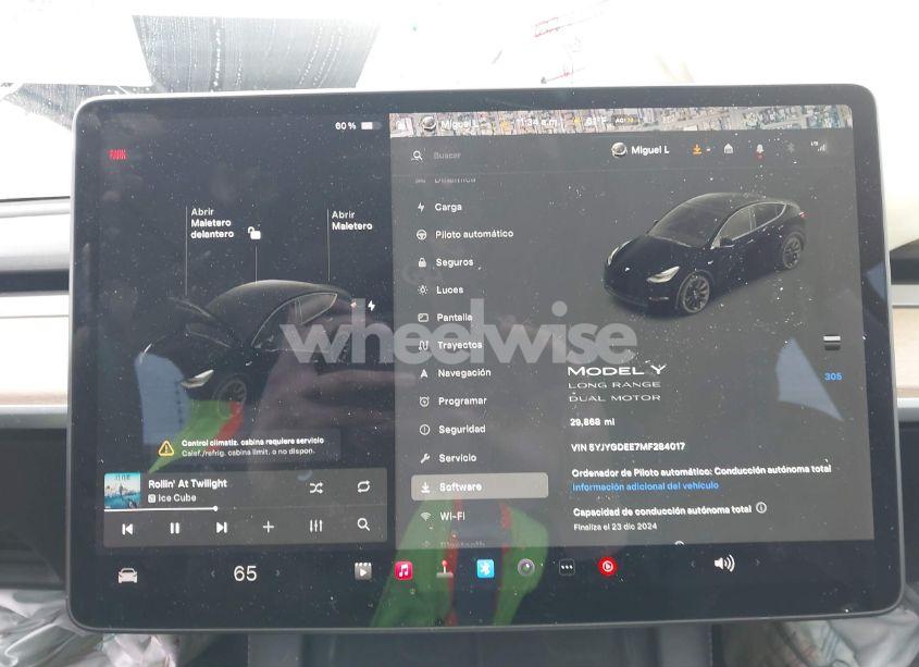 Photo 7 of 2021 Tesla Model Y LONG RANGE DUAL MOTOR ALL-WHEEL DRIVE (VIN 5YJYGDEE7MF284017)