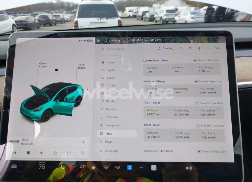 Photo 7 of 2021 Tesla Model Y LONG RANGE DUAL MOTOR ALL-WHEEL DRIVE (VIN 5YJYGDEE7MF299522)