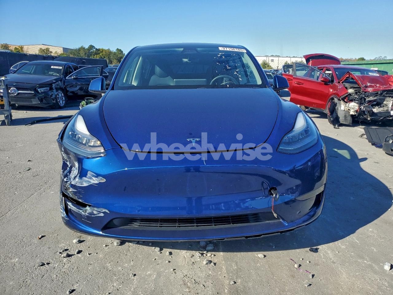 Photo 5 of 2020 TESLA MODEL Y (VIN 5YJYGDEE8LF031755)