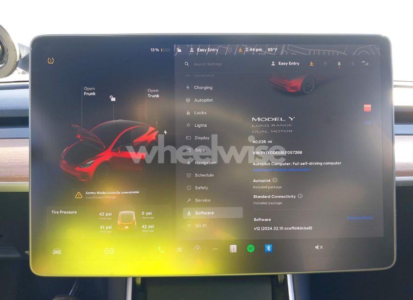 Photo 7 of 2020 Tesla Model Y LONG RANGE DUAL MOTOR ALL-WHEEL DRIVE (VIN 5YJYGDEE8LF057269)