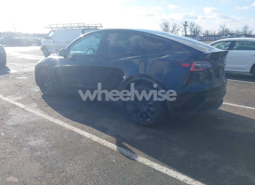 Photo 3 of 2021 Tesla Model Y LONG RANGE DUAL MOTOR ALL-WHEEL DRIVE (VIN 5YJYGDEE8MF078740)