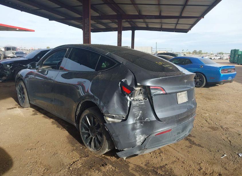 Photo 3 of 2021 Tesla Model Y LONG RANGE DUAL MOTOR ALL-WHEEL DRIVE (VIN 5YJYGDEE8MF200464)