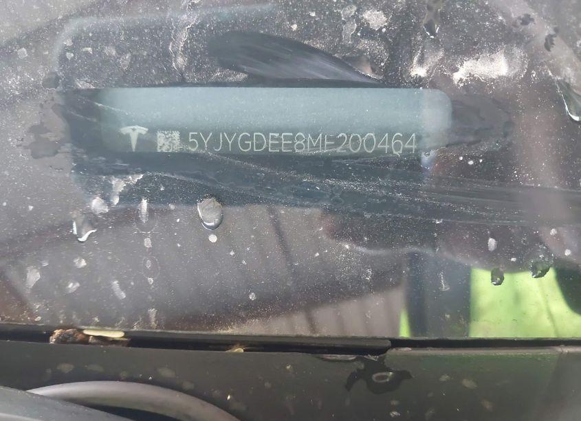 Photo 9 of 2021 Tesla Model Y LONG RANGE DUAL MOTOR ALL-WHEEL DRIVE (VIN 5YJYGDEE8MF200464)