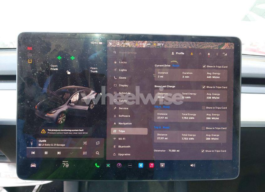 Photo 7 of 2021 Tesla Model Y LONG RANGE DUAL MOTOR ALL-WHEEL DRIVE (VIN 5YJYGDEE8MF202568)