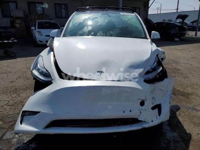 Photo 3 of 2021 TESLA MODEL Y (VIN 5YJYGDEE8MF231584)