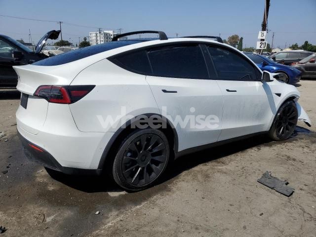 Photo 4 of 2021 TESLA MODEL Y (VIN 5YJYGDEE8MF231584)