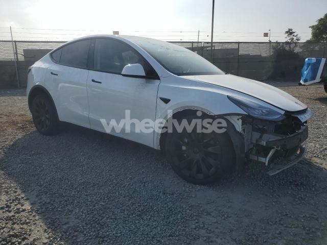 Photo 8 of 2021 TESLA MODEL Y (VIN 5YJYGDEE8MF274516)