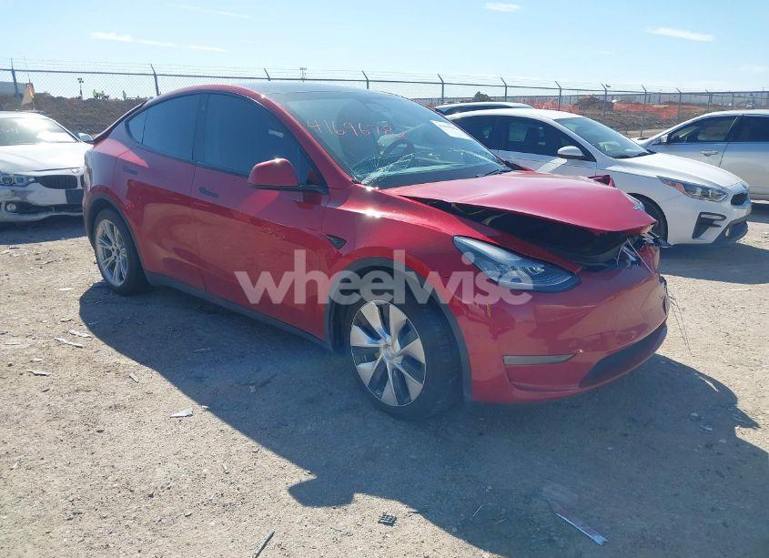 2020 Tesla Model Y LONG RANGE DUAL MOTOR ALL-WHEEL DRIVE (VIN 5YJYGDEE9LF009523) main photo