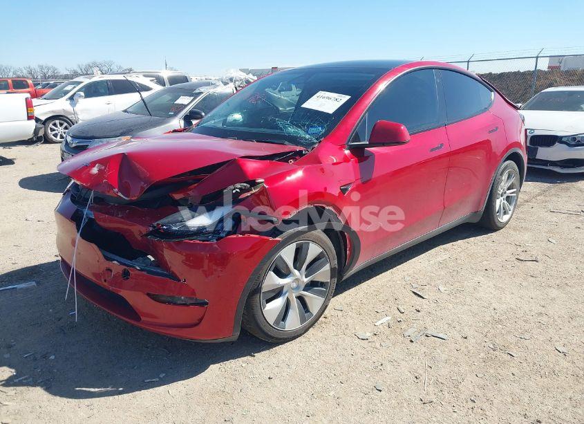 Photo 2 of 2020 Tesla Model Y LONG RANGE DUAL MOTOR ALL-WHEEL DRIVE (VIN 5YJYGDEE9LF009523)