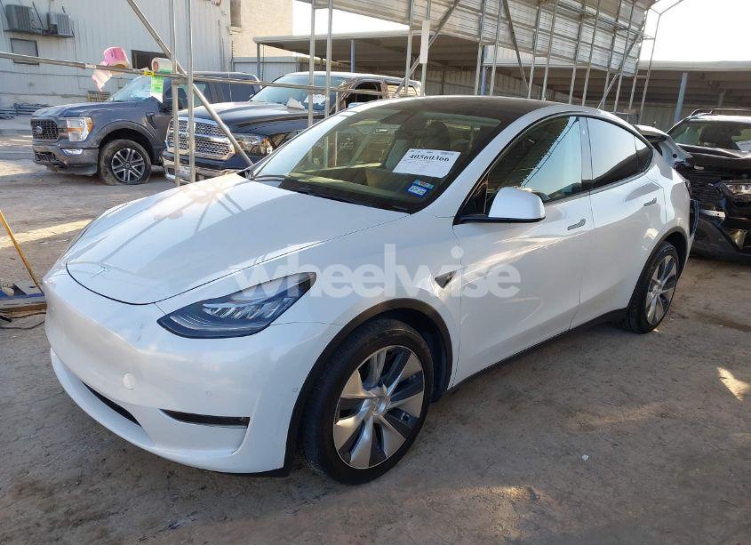 Photo 2 of 2020 Tesla Model Y LONG RANGE DUAL MOTOR ALL-WHEEL DRIVE (VIN 5YJYGDEE9LF043865)
