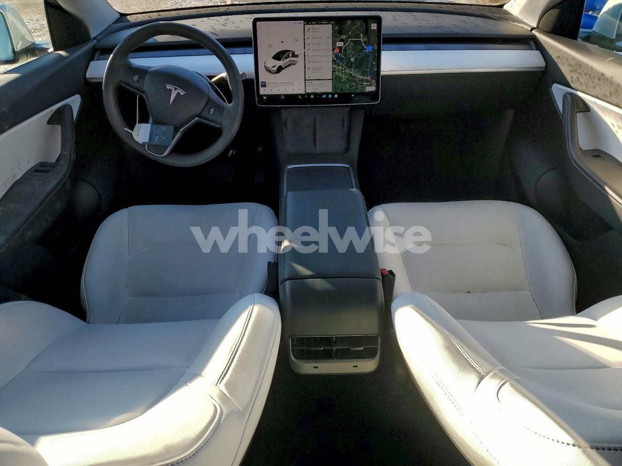 Photo 8 of 2021 TESLA MODEL Y (VIN 5YJYGDEE9MF130098)