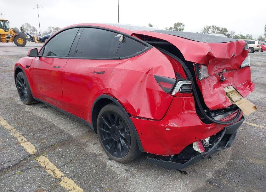 Photo 3 of 2021 Tesla Model Y LONG RANGE DUAL MOTOR ALL-WHEEL DRIVE (VIN 5YJYGDEE9MF276615)