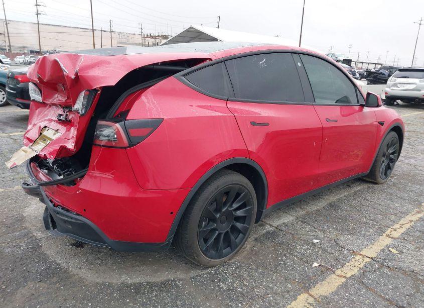 Photo 4 of 2021 Tesla Model Y LONG RANGE DUAL MOTOR ALL-WHEEL DRIVE (VIN 5YJYGDEE9MF276615)
