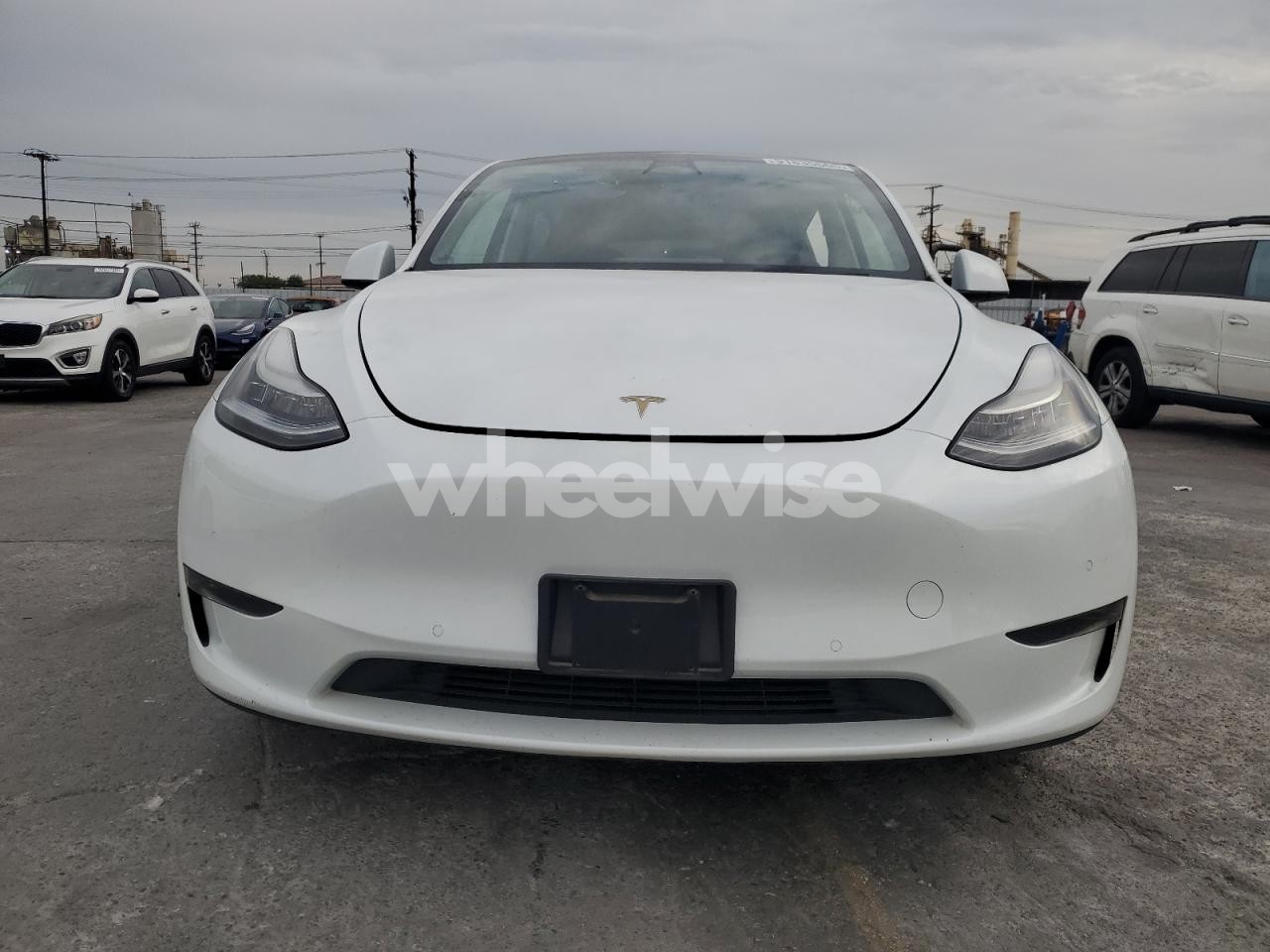 Photo 5 of 2021 TESLA MODEL Y (VIN 5YJYGDEEXMF063558)