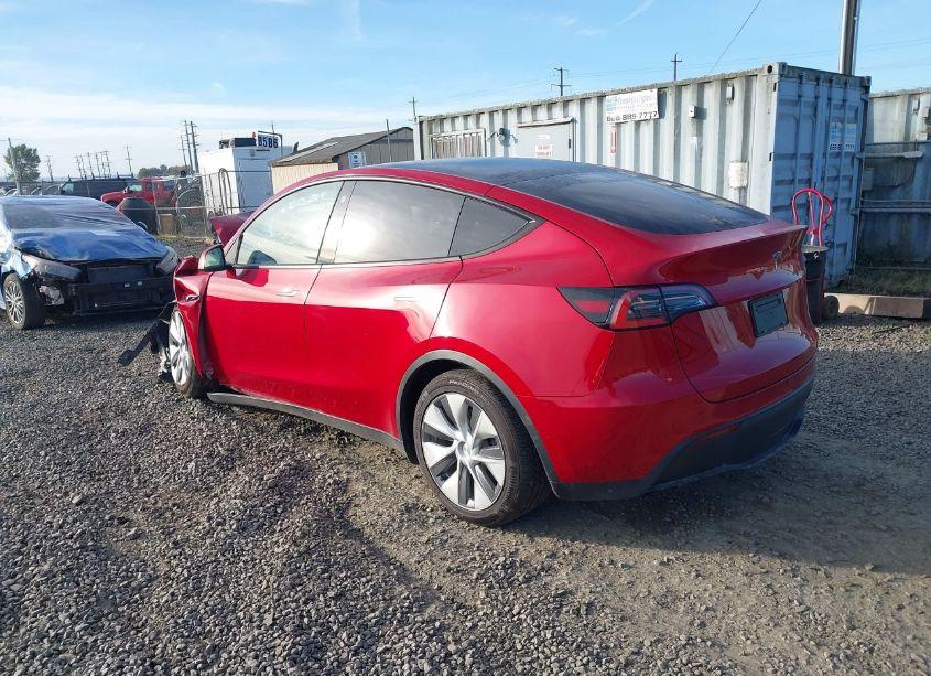 Photo 3 of 2021 Tesla Model Y LONG RANGE DUAL MOTOR ALL-WHEEL DRIVE (VIN 5YJYGDEEXMF092025)