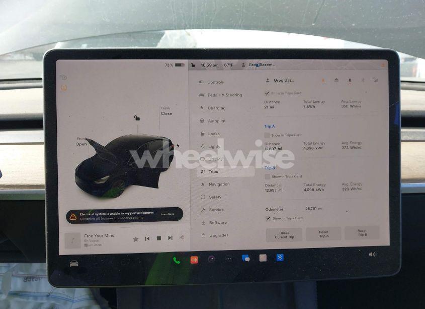 Photo 7 of 2021 Tesla Model Y LONG RANGE DUAL MOTOR ALL-WHEEL DRIVE (VIN 5YJYGDEEXMF208923)