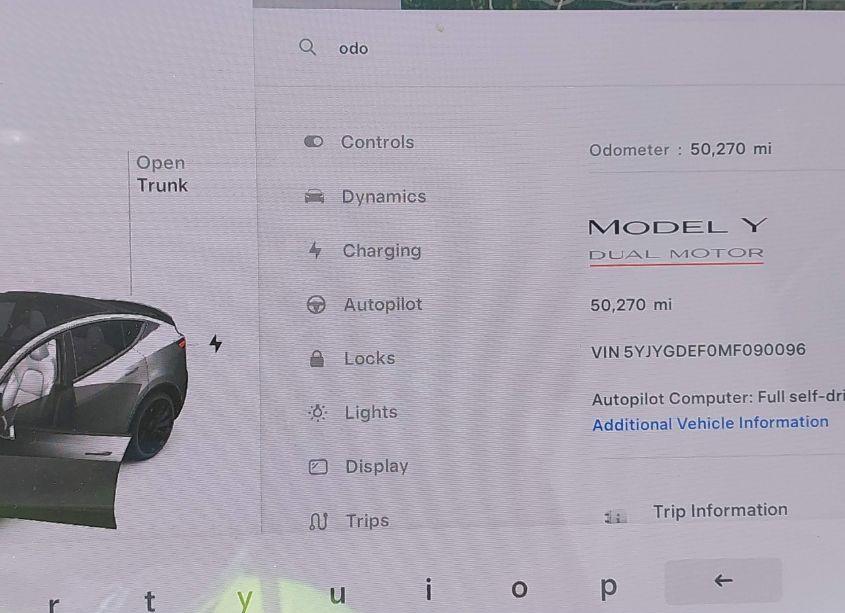 Photo 14 of 2021 Tesla Model Y PERFORMANCE DUAL MOTOR ALL-WHEEL DRIVE (VIN 5YJYGDEF0MF090096)