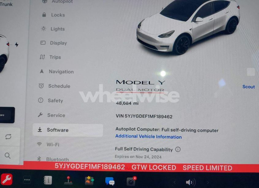 Photo 16 of 2021 Tesla Model Y PERFORMANCE DUAL MOTOR ALL-WHEEL DRIVE (VIN 5YJYGDEF1MF189462)