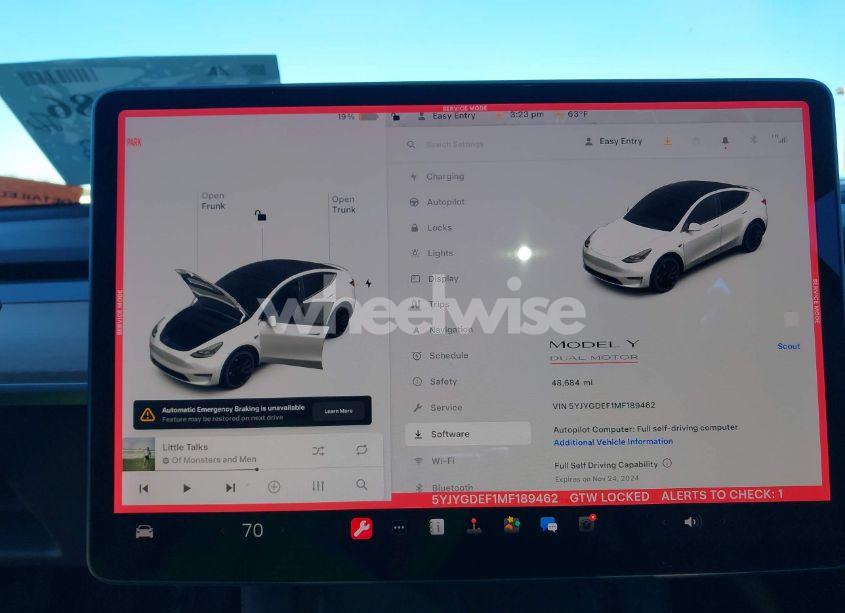 Photo 19 of 2021 Tesla Model Y PERFORMANCE DUAL MOTOR ALL-WHEEL DRIVE (VIN 5YJYGDEF1MF189462)