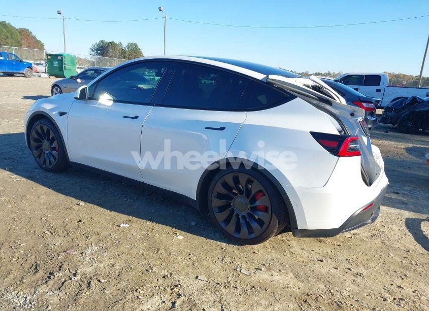 Photo 3 of 2021 Tesla Model Y PERFORMANCE DUAL MOTOR ALL-WHEEL DRIVE (VIN 5YJYGDEF1MF189462)