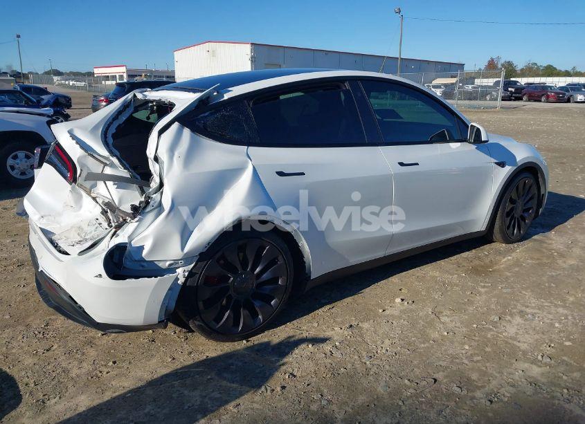 Photo 4 of 2021 Tesla Model Y PERFORMANCE DUAL MOTOR ALL-WHEEL DRIVE (VIN 5YJYGDEF1MF189462)