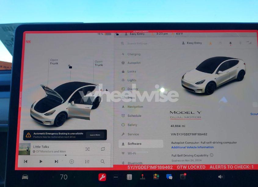 Photo 7 of 2021 Tesla Model Y PERFORMANCE DUAL MOTOR ALL-WHEEL DRIVE (VIN 5YJYGDEF1MF189462)