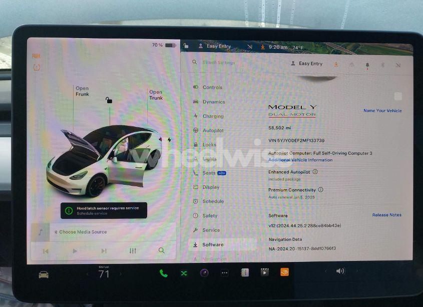 Photo 17 of 2021 Tesla Model Y PERFORMANCE DUAL MOTOR ALL-WHEEL DRIVE (VIN 5YJYGDEF2MF133739)
