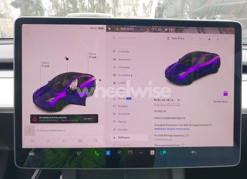 Photo 16 of 2021 Tesla Model Y PERFORMANCE DUAL MOTOR ALL-WHEEL DRIVE (VIN 5YJYGDEF2MF269773)