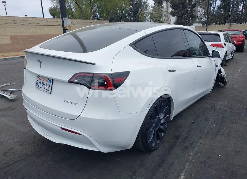 Photo 4 of 2021 Tesla Model Y PERFORMANCE DUAL MOTOR ALL-WHEEL DRIVE (VIN 5YJYGDEF2MF269773)